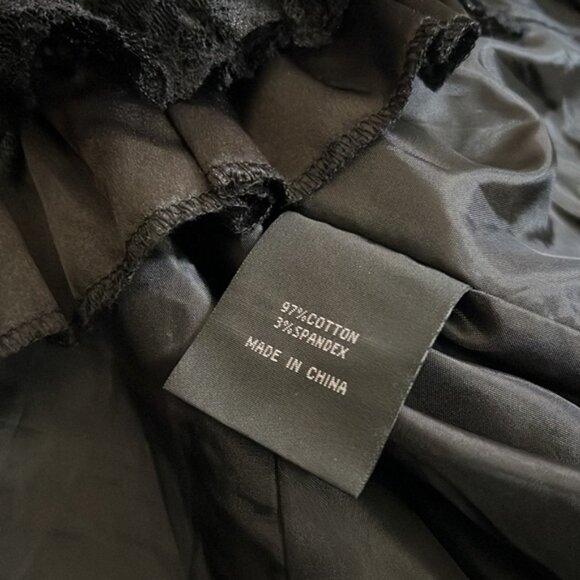 📌Rumies Women's Black Velvet Victorian Steampunk Tail Jacket size14 - Picture 7 of 12